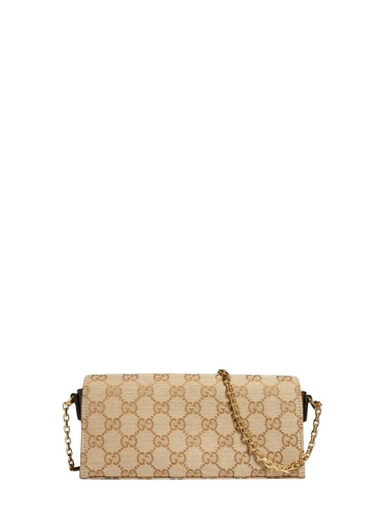 26FW 구찌 GG 마몽 카드 케이스 지갑 A006YU FAGH89651 BEIGE - GUCCI