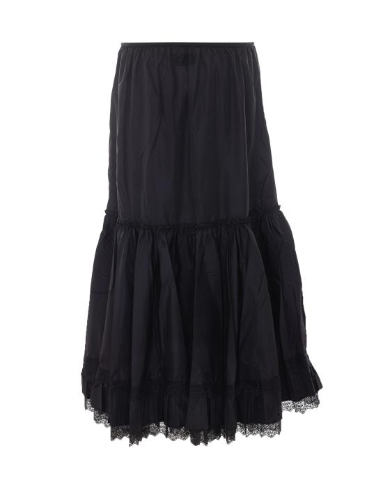 26FW 가니 미디 스커트 A1090334 099 BLACK - GANNI