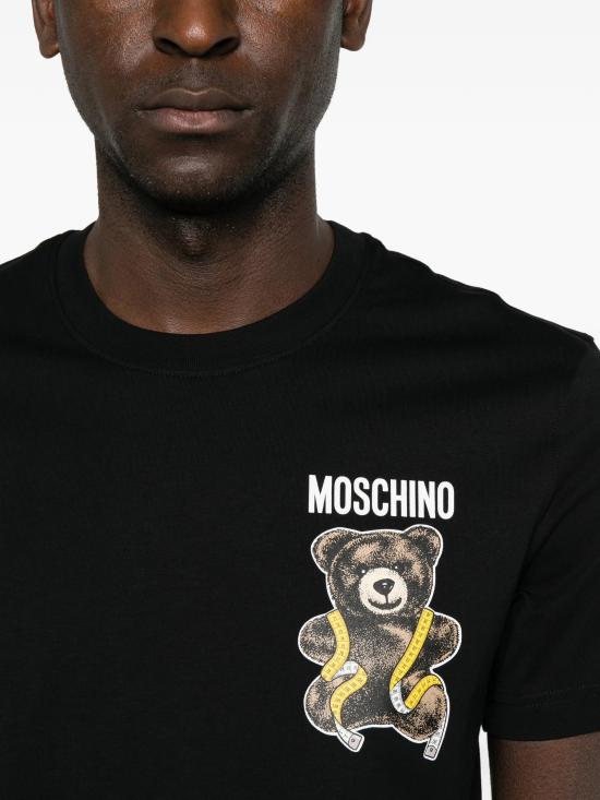 26FW 모스키노 반팔 티셔츠 A07215241 1555 - MOSCHINO