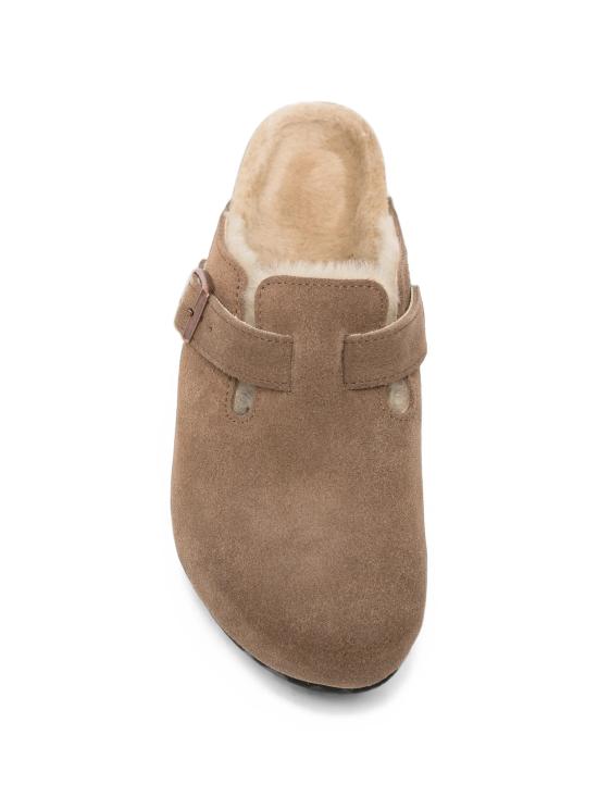 26FW 버켄스탁 보스턴 시어링 스웨이드 뮬 보스턴 시어링 스웨이드 뮬 1032432 BOSTON - BIRKENSTOCK