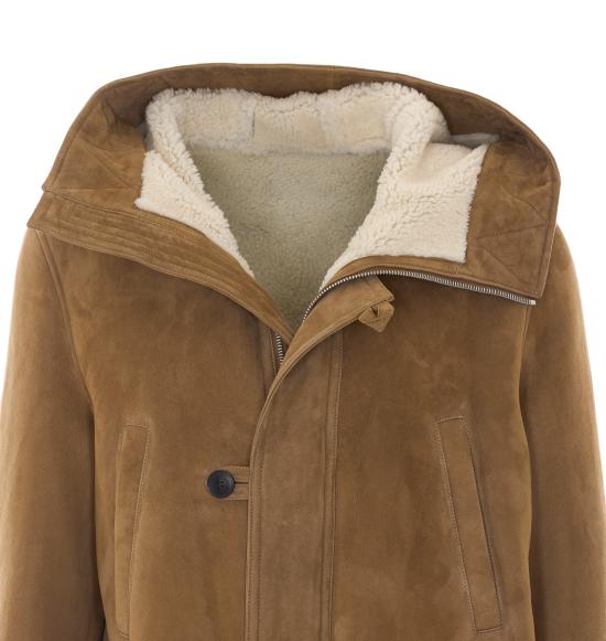 26FW 이브살로몬 코트 27WHM60390 MSBVB3195 BROWN - YVES SALOMON