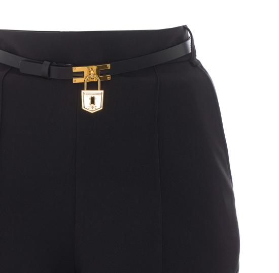 26FW 엘리자베타프랜치 숏팬츠 SH00666E2 110 BLACK - ELISABETTA FRANCHI
