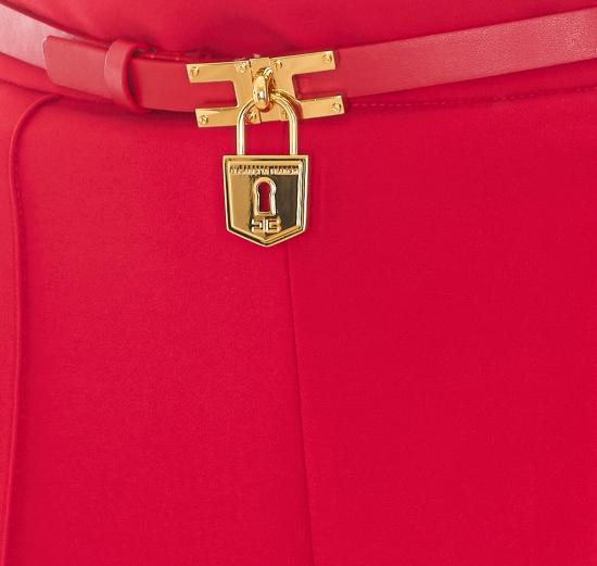 26FW 엘리자베타프랜치 숏팬츠 SH00666E2 CG5 RED - ELISABETTA FRANCHI