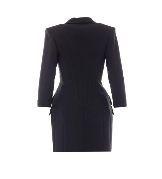 26FW 엘리자베타프랜치 미디 원피스 AB98066E2 110 BLACK - ELISABETTA FRANCHI