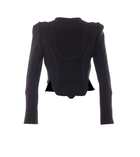 26FW 엘리자베타프랜치 수트 자켓 GI25167E2 110 BLACK - ELISABETTA FRANCHI
