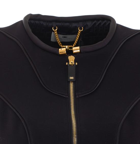 26FW 엘리자베타프랜치 수트 자켓 GI25167E2 110 BLACK - ELISABETTA FRANCHI