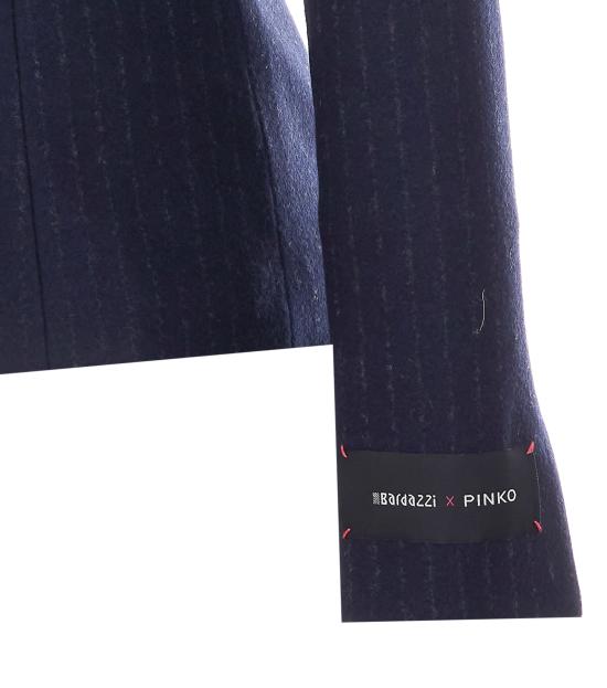 26FW 핑코 비앙칼레 핀스트라이프 자켓 107764 A3MCEI1 BLUE - PINKO