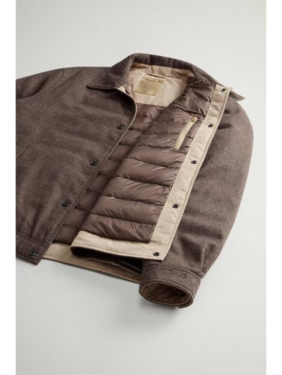 26FW 울리치 수트 자켓 CFWOOS2019MBUT3190 7425 MARRONE - WOOLRICH