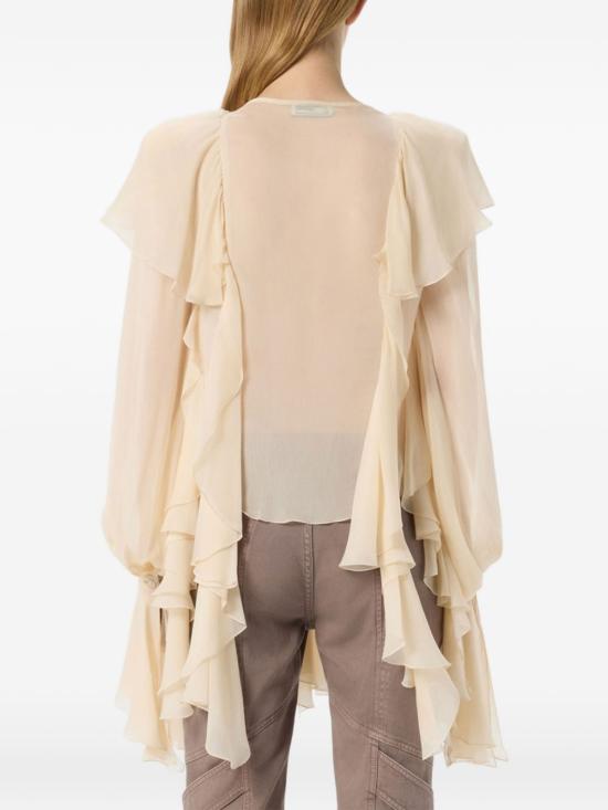 26FW 블루마린 셔츠 RF6071T6679 X0818 BEIGE - BLUMARINE