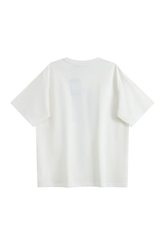 26FW 아큐펑처 1993 반팔 티셔츠 HTEM324903214 OFF WHITE - ACUPUNCTURE 1993