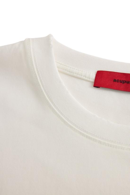 26FW 아큐펑처 1993 반팔 티셔츠 HTEM324903214 OFF WHITE - ACUPUNCTURE 1993
