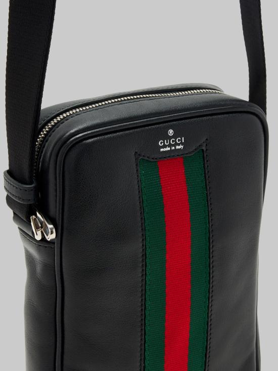26FW 구찌 웹 미니 크로스바디 백 876226 BLACK - GUCCI