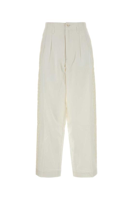 26SS 보디 스트레이트 팬츠 WRS26BT017 WHITE