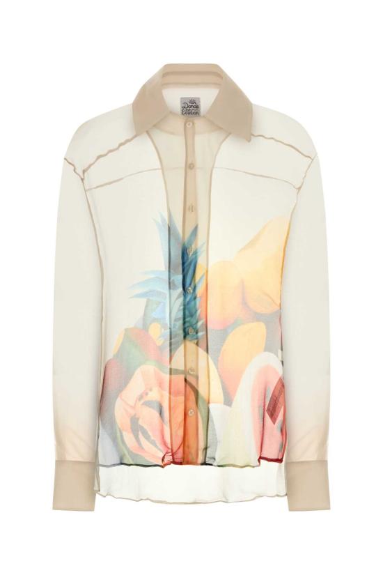 26SS 돈데 에스테반 셔츠 D4SHI331 BEIGEMULTI Beige o Tan