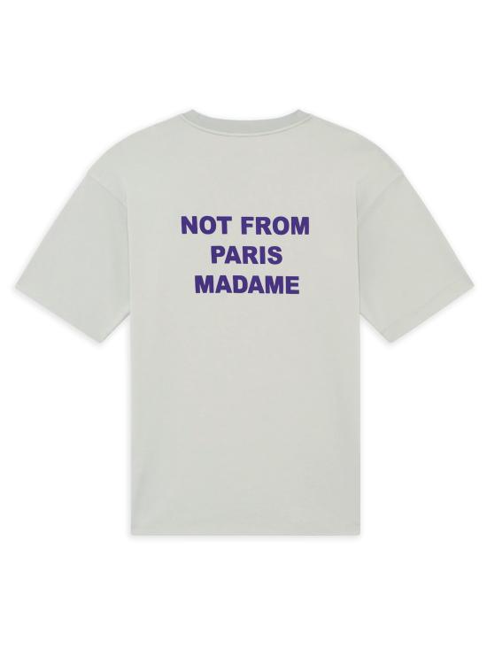 26FW 드롤드무슈 반팔 티셔츠 MTS203CO002 GY GRIGIO - DROLE DE MONSIEUR