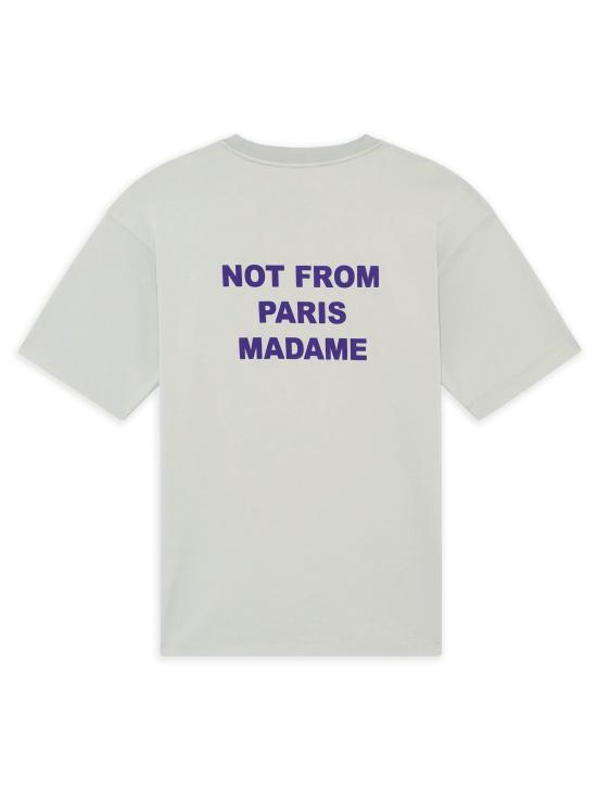 26FW 드롤드무슈 반팔 티셔츠 MTS203CO002 GY GRIGIO - DROLE DE MONSIEUR