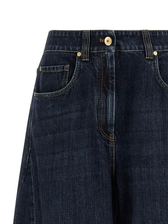  브루넬로 쿠치넬리 데님 팬츠 LDMP095P4059C9370 NAVY - BRUNELLO CUCINELLI
