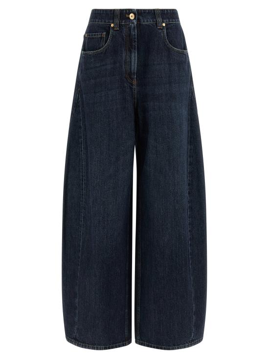  브루넬로 쿠치넬리 데님 팬츠 LDMP095P4059C9370 NAVY