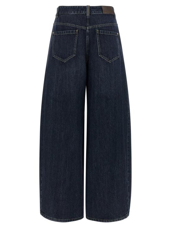  브루넬로 쿠치넬리 데님 팬츠 LDMP095P4059C9370 NAVY - BRUNELLO CUCINELLI