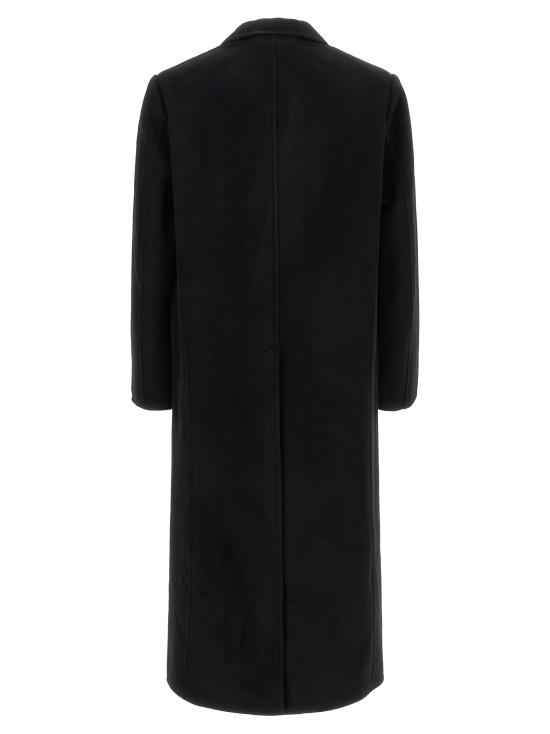 26FW 세퍼 트렌치 코트 MFW26CASHEMEREBLA Black - SEFR