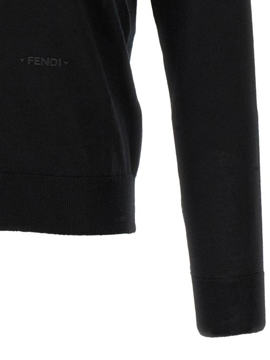 26FW 펜디 폴로 티셔츠 FZC188B1Q2F0QA1 Black - FENDI