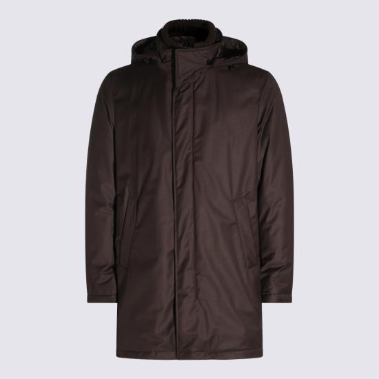 26FW 에르노 후드 다운 자켓 PI001155U 126388800 MARRONE