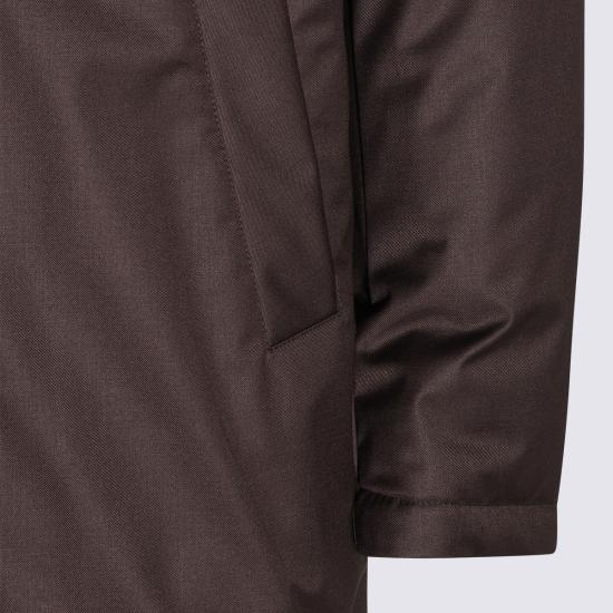 26FW 에르노 후드 다운 자켓 PI001155U 126388800 MARRONE - HERNO