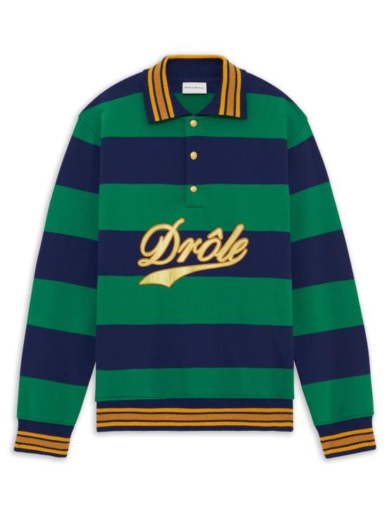 26FW 드롤드무슈 폴로 티셔츠 MPL183CO324 GN VERDE