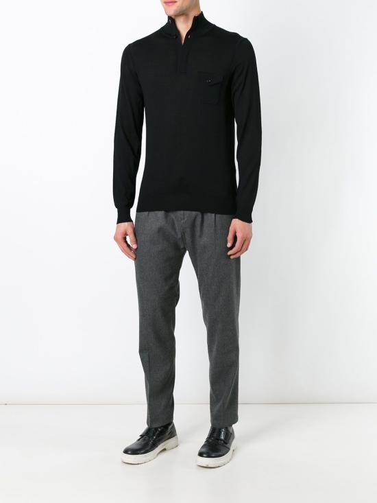 26FW 파올로 페코라 폴로 티셔츠 A010F001 9000 NERO - PAOLO PECORA