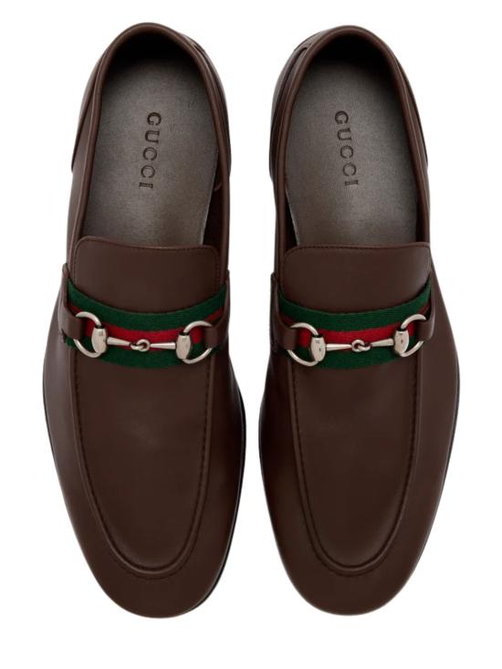 26FW 구찌 코모 홀스빗 레더 로퍼 874936 AAGSM2047 BROWN - GUCCI