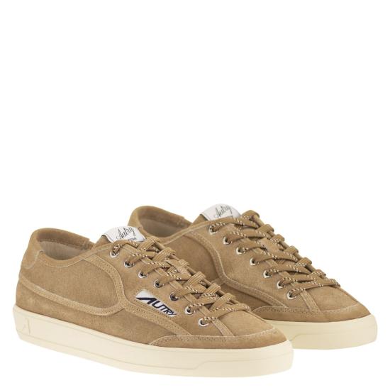 26FW 오트리 WINDSCAPE 로우 스니커즈 캔버스 SCLM BEIGE - AUTRY