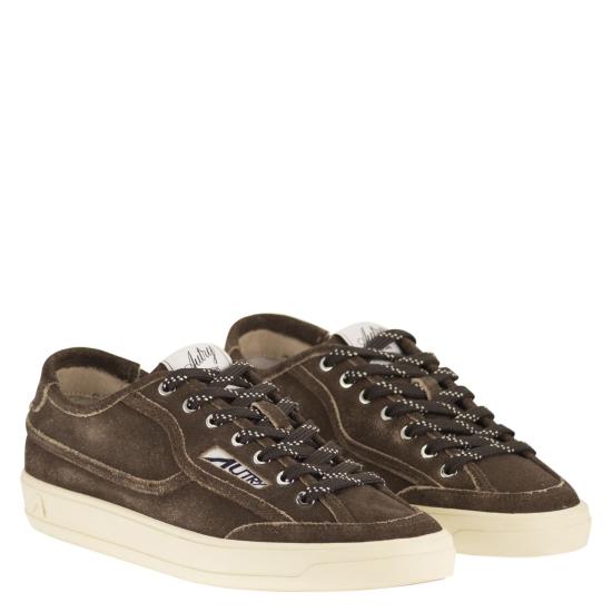 26FW 오트리 WINDSCAPE 로우 스니커즈 스웨이드 SCLW BROWN - AUTRY