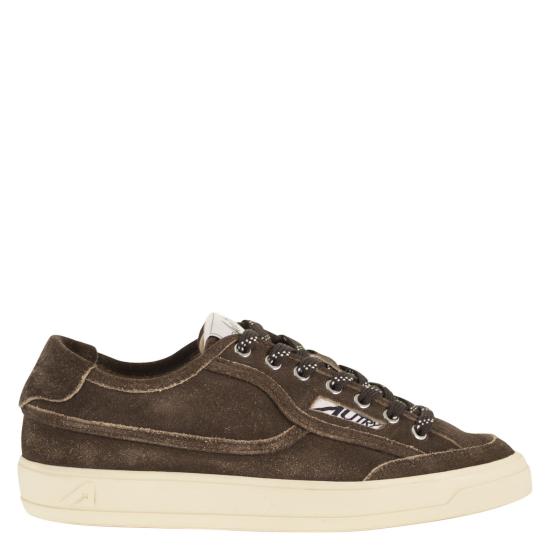 26FW 오트리 WINDSCAPE 로우 스니커즈 스웨이드 SCLW BROWN