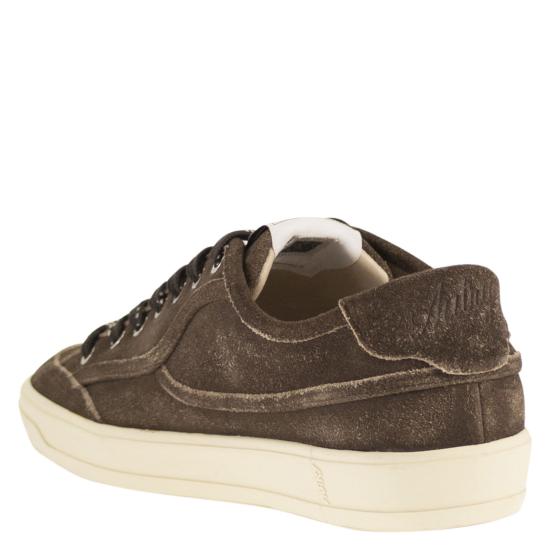 26FW 오트리 WINDSCAPE 로우 스니커즈 스웨이드 SCLW BROWN - AUTRY