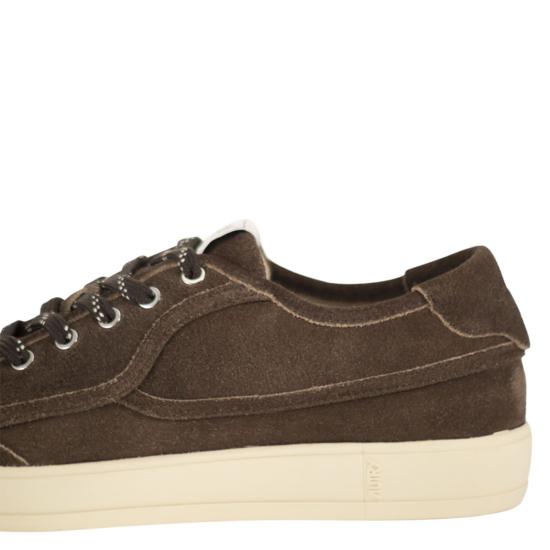 26FW 오트리 WINDSCAPE 로우 스니커즈 캔버스 SCLM BROWN - AUTRY