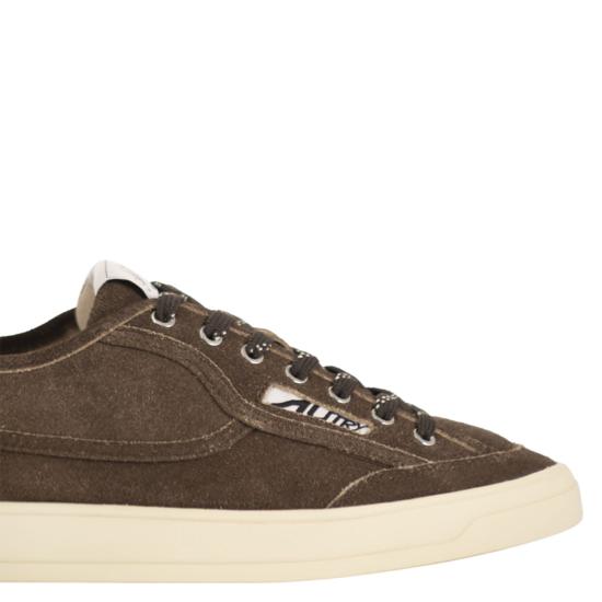 26FW 오트리 WINDSCAPE 로우 스니커즈 캔버스 SCLM BROWN - AUTRY