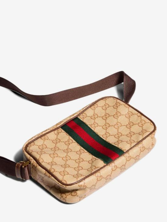 26FW 구찌 GG 웹 미니 백 876391 BEIGE - GUCCI