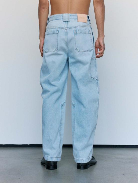  로에베 데님 팬츠 파울라의 이비자  워시드 - LOEWE