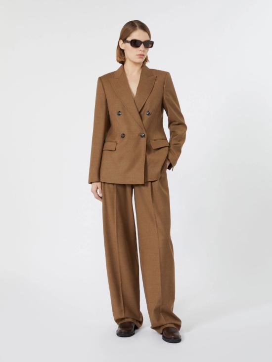 26FW 막스마라 스튜디오 수트 자켓 2626046062600 054 MARRONE - MAX MARA STUDIO