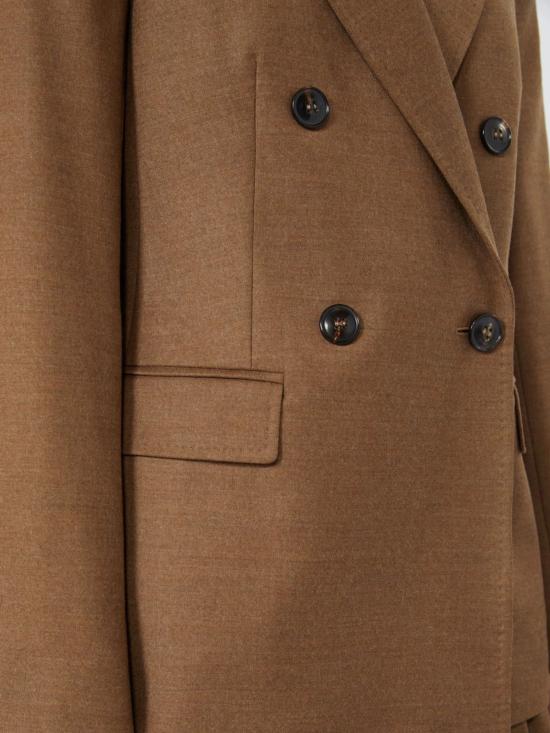 26FW 막스마라 스튜디오 수트 자켓 2626046062600 054 MARRONE - MAX MARA STUDIO