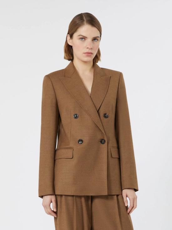26FW 막스마라 스튜디오 수트 자켓 2626046062600 054 MARRONE - MAX MARA STUDIO