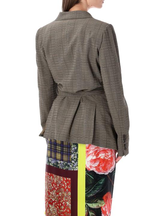 26FW 드리스 반 노튼 수트 자켓 2620104164303 801 CEMENT - DRIES VAN NOTEN