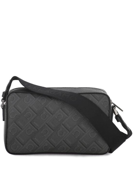 26FW 살바토레 페라가모 크로스백 241658 779690 BLACK GRAY DOM