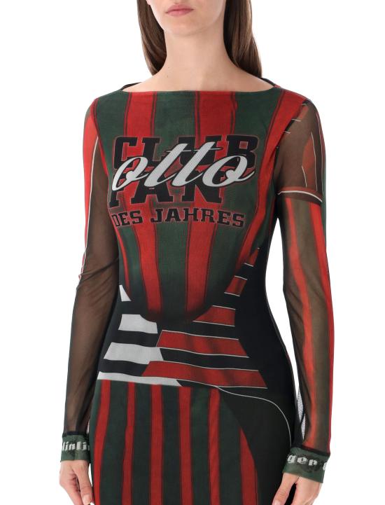 26FW 오토링거 미디 원피스 10150480101 REDPRI SPORTY POLO - OTTOLINGER
