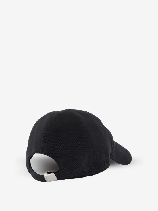 26FW 구찌 라인스톤 로고 베이스볼 캡 A005HY BLACK - GUCCI