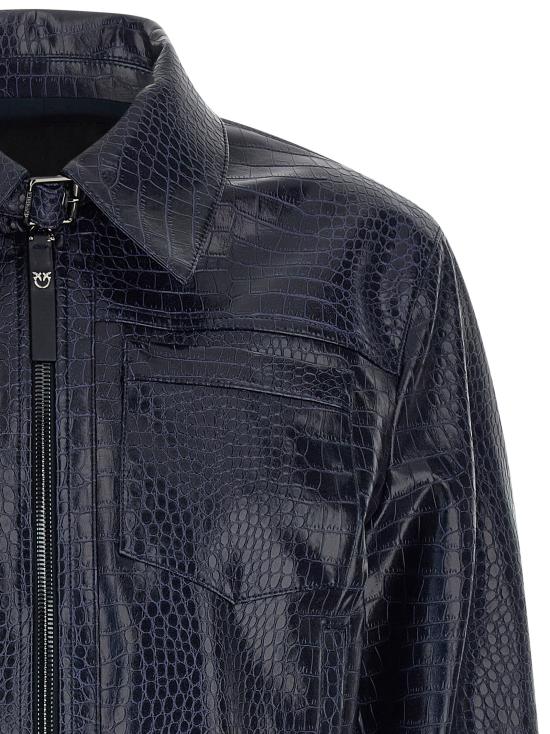 26FW 핑코 패딩 보나르다  재킷 블루 - PINKO