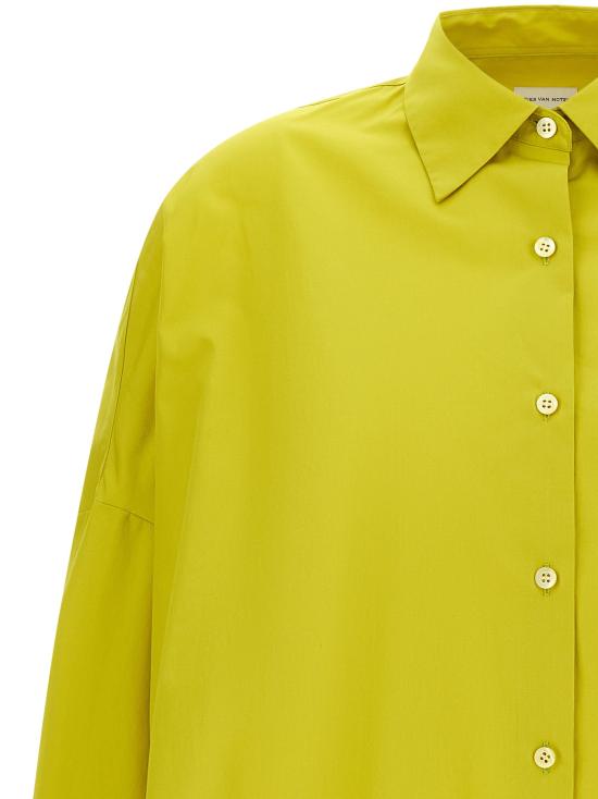 26FW 드리스 반 노튼 블라우스/셔츠 카시아 셔츠와 블라우스 (녹색) - DRIES VAN NOTEN