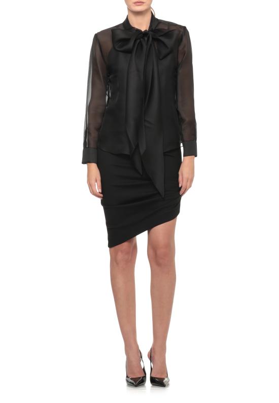 26FW 캐롤리나 헤레라 셔츠 F2611N226CRG 001BLACK - CAROLINA HERRERA