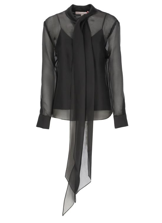 26FW 캐롤리나 헤레라 셔츠 F2611N226CRG 001BLACK