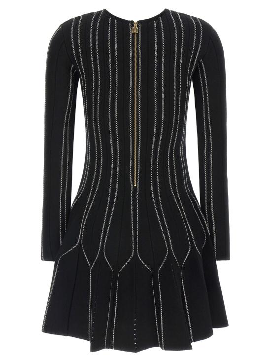 26FW 엘리자베타프랜치 원피스 오리가미 니트 드레스 블랙 - ELISABETTA FRANCHI